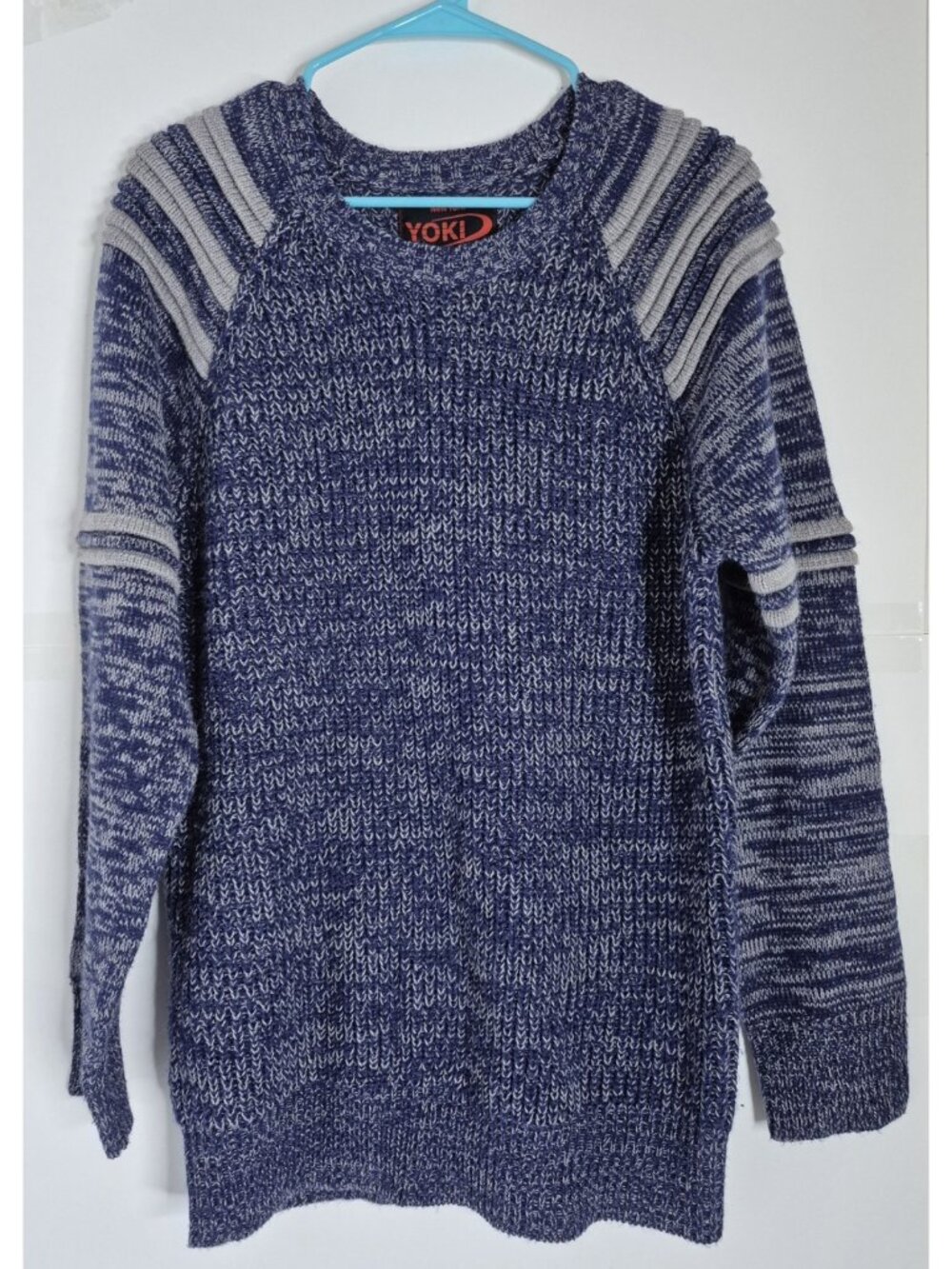 NEW YORK YOKI Long Sleeve Knit Sweater Men's Size M
